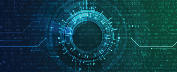 Abstract modern business technology and science background