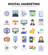 © Icon - Collection of 25 Digital Marketing Icons. A Visual Guide to Modern Business