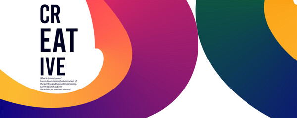 Abstract Colorful Gradient Background – Modern Fluid Design Wallpaper
