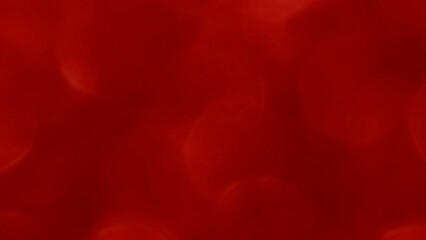 Wall Mural - Red bokeh background. Christmas, New Year and all celebration concept background.