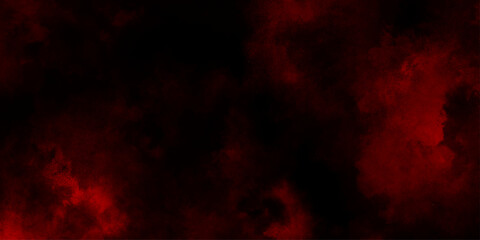 Wall Mural - abstract dark red watercolor with black background, grunge and abstract elements for vibrant designs