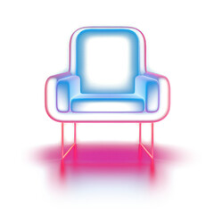 Wall Mural - png chair movie light neon furniture.