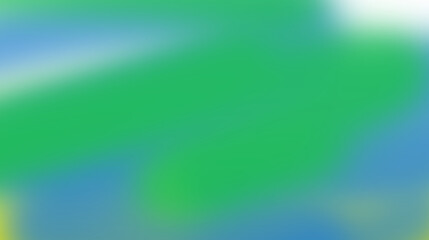 Wall Mural - Abstract vibrant green and blue background with soft gradients creating a calming and refreshing atmosphere suitable for various design projects and presentations