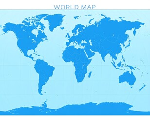  Simple world map, light blue (1)