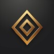 © subir - Modern gold diamond frame symbol high resolution picture