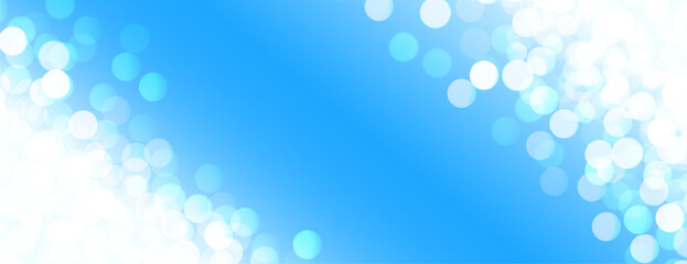 Wall Mural - bokeh style blurred abstract backdrop with shiny light effect