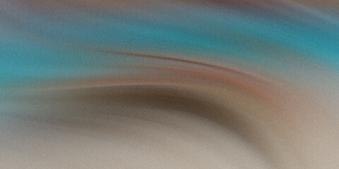 Wall Mural - a blurred abstract background displays a swirling gradient of cool and warm tones, suggesting a dyna