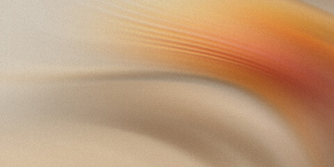 Wall Mural - a grainy abstract background features a blend of beige and orange hues, creating a textured and visu