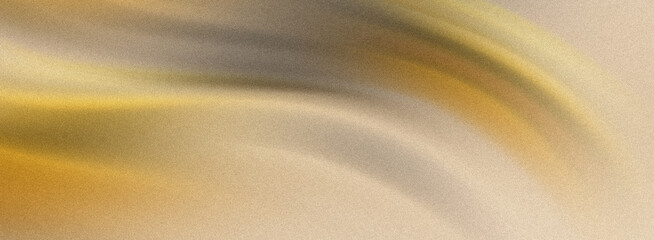 Wall Mural - a grainy beige background with a smooth gradient and blurred motion creates an abstract and artistic