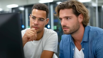 Modern tech workspace setting with expert developers engaging in a detailed discussion on blockchain network design representing blockchain technology, digital innovation, decentralized systems