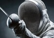 © Fadly - Close-up of a fencer in action