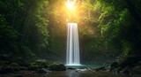 Hidden Jungle Waterfall