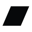 © dipu - Black parallelogram shape geometric graphic
