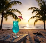 cocktail on the beach