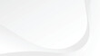 © piggu - abstract white color gradient background with modern sweeping curved lines decoration