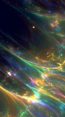 Wall Mural - Abstract Glowing Colorful Design