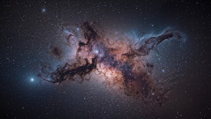 Wall Mural - a magnificent celestial nebula scene delivered by a major space research entity.