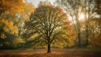 the ambient tones of the fall season