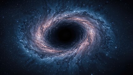 Wall Mural - cosmic tunnel created by ai tools featuring space imagery