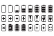 © Icon Nest - Electricity and Power Storage Icons Featuring Battery Levels