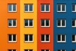 © AkuAku - Brightly painted apartment structures