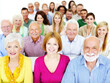© Maksim - A vibrant group of diverse people aged 50+