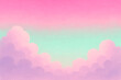 © DailyStock - Soft pastel clouds in a gradient sky of pink and turquoise image photo