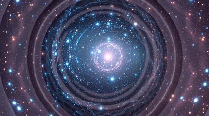 Wall Mural - cosmic energy within a visual journey