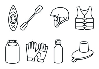 Minimalist technology icons featuring coding, cloud, keyboard, database, and bug symbols