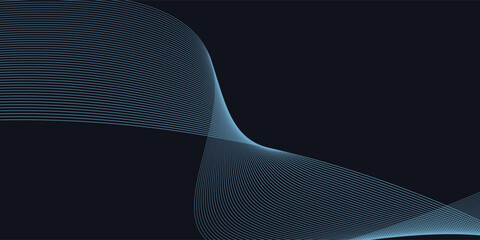 A dynamic and abstract digital design with flowing blue beckground