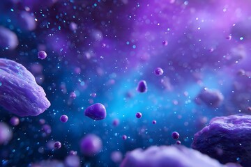 Wall Mural - Abstract of deep space background