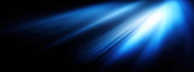 Wall Mural - Abstract light beams against a dark background