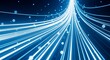 © MOHAMMOD - Abstract blue light streams representing data transfer