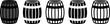 © patakhan - Vector illustration of wooden barrel cask for wine or beer