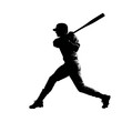 © sameera - Sporty Baseball Batter or Pitcher Silhouette PNG for Design