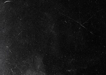 Wall Mural - Grunge black scratch texture background