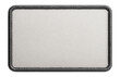 © OMD - Blank rectangular fabric patch with stitched border on.