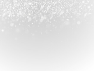 Wall Mural - png festive christmas effect with glowing gold glitter and shining particles on transparent vibrant 