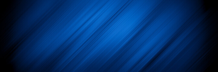 Wall Mural - abstract blue and black are light pattern with the gradient is the with floor wall metal texture soft tech diagonal background black dark clean modern.