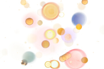 Wall Mural - magic glow and shine with rainbow prism overlay – sparkling diamond and crystal light with transpare