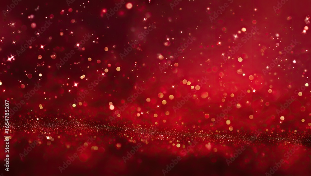 Deep red background with glittering particles Stock Photo | Adobe Stock