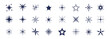 © Mugini - collection of star and starburst icons suitable for design projects.