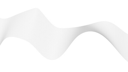 Wall Mural - abstract wave element for design digital frequency track equalizer. abstract line background vector 