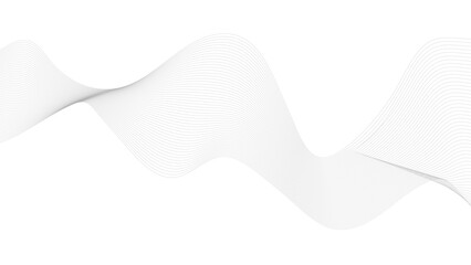 Wall Mural - abstract wave element for design digital frequency track equalizer. abstract line background vector 