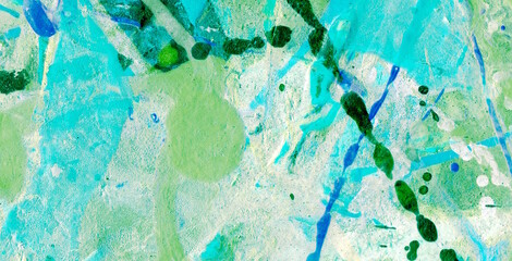 Wall Mural - enchanting and playful rainbow splash on a cute and colorful abstract background