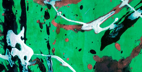 Wall Mural - fluid finesse: unveiling the intricate allure of liquid art in oil paintings