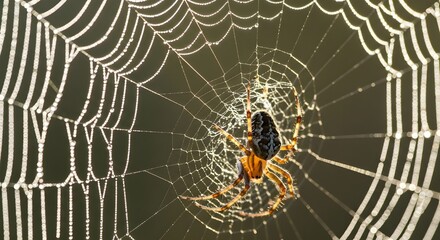 spider in the web