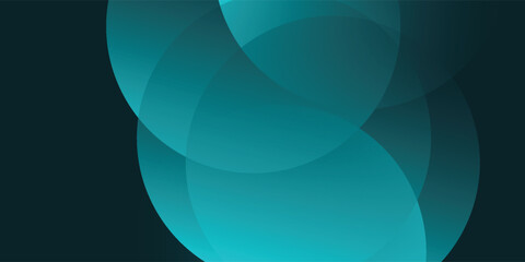 Wall Mural - dark blue abstract background with glowing curve. shiny blue gradient geometric element. dynamic cur