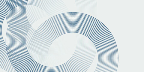 Wall Mural - abstract blue geometric lines on grey background. modern vector illustration design