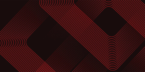 Wall Mural - red abstract line background with dynamic shape composition, modern abstract design vector eps10